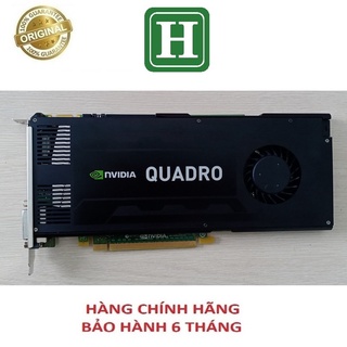 Hình ảnh Card màn hình Nvidia Quadro k4000 3Gb GDDR5 192 bit, hàng tháo máy chính hãng bảo hành 6 tháng