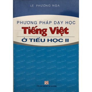 Hình ảnh Sách - Phương pháp dạy học Tiếng Việt ở tiểu học II