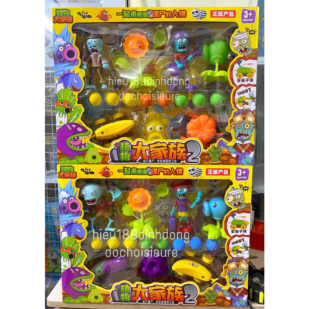 Đồ Chơi Game Hot Plants vs Zombie hoa quả nổi giận bí ngô