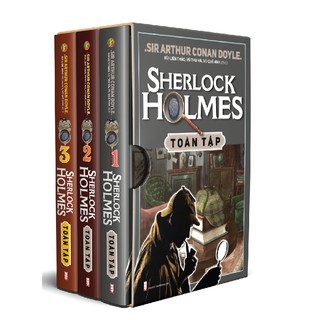 Hình ảnh Sách Sherlock Holmes Trọn Bộ 3 Tập