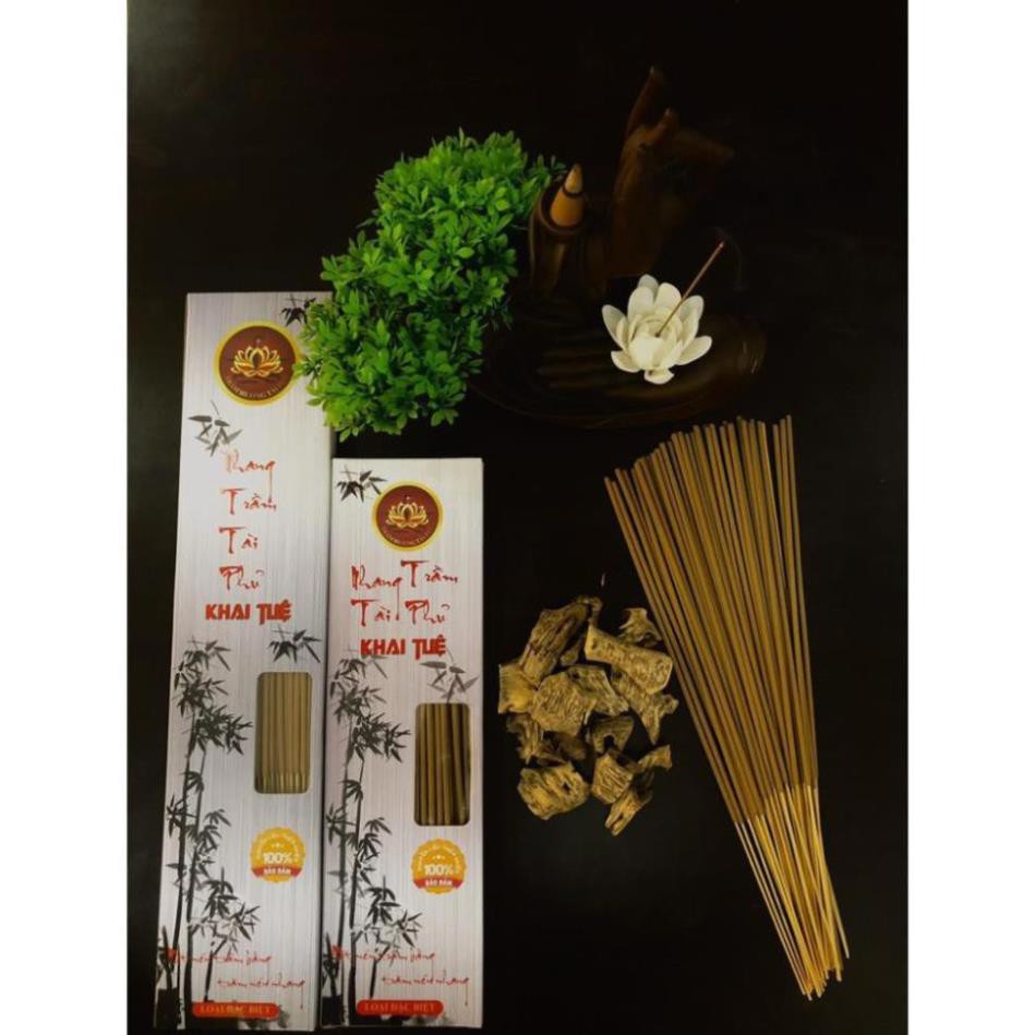 Nhang Trầm Tài Phủ Sạch 100% Tự Nhiên 40cm #2