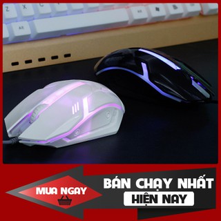 Hình ảnh ✅Hàng Xịn✅ Chuột Gaming Chuột chuyên game đẹp có đèn led 7 màu cao cấp - trẻ trung - phù hợp với tất cả các dòng laptop