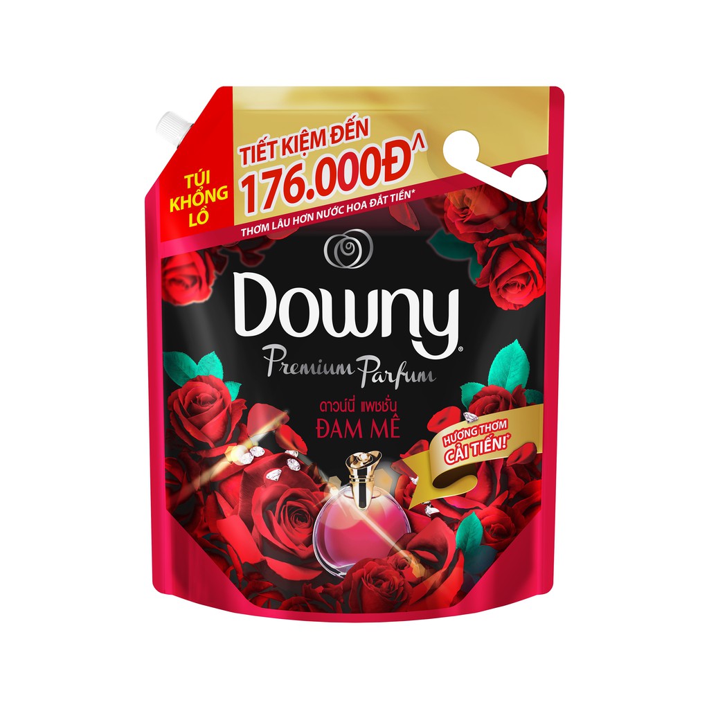 Nước xả vải Downy Hương Nước Hoa túi 3L (mới) #7