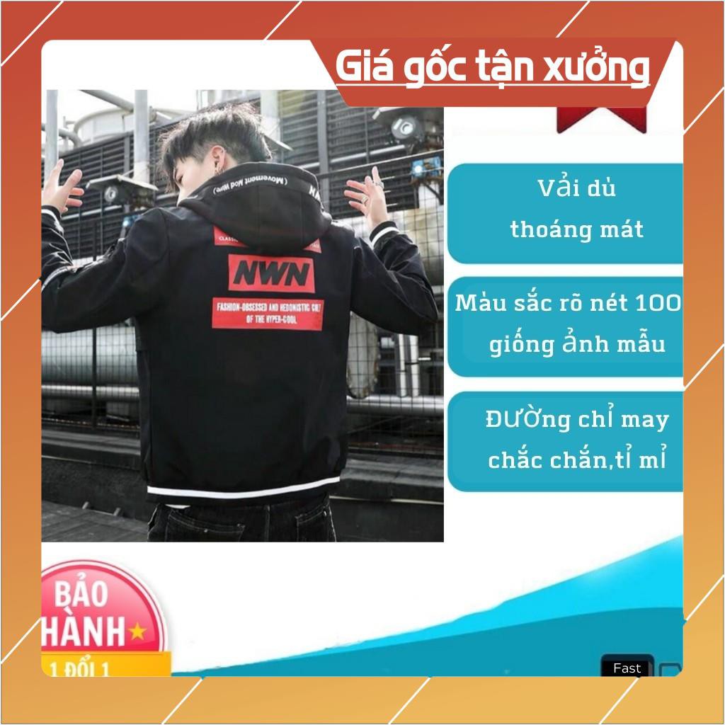 Áo Khoác Dù Nam Vải Dù Phong Cách Trẻ Trung Dành Cho Các BạnTrẻ NWN MS100 #2