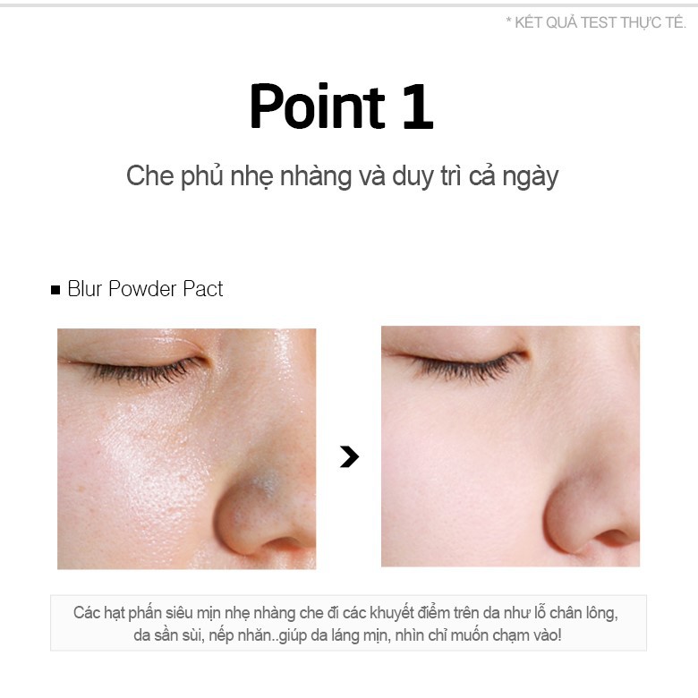 Phấn Phủ Dạng Nén Eglips Blur Powder Pact 9g #8