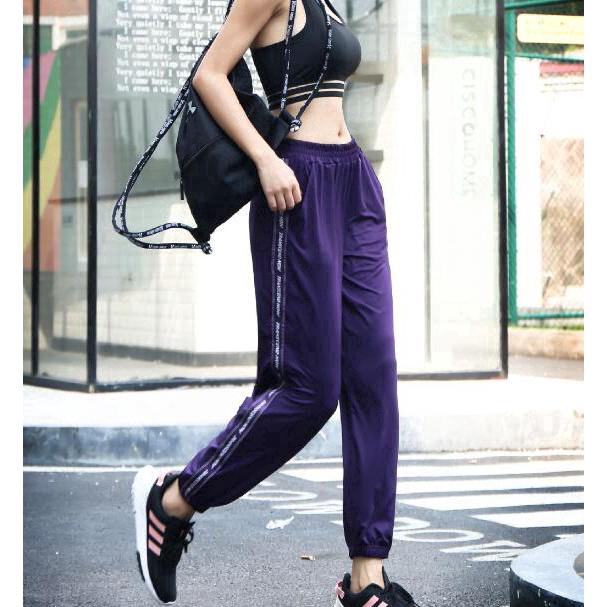 Quần Thể Thao Nữ ống Rộng Tập Yoga Giảm Chỉ Con 184 830 đ