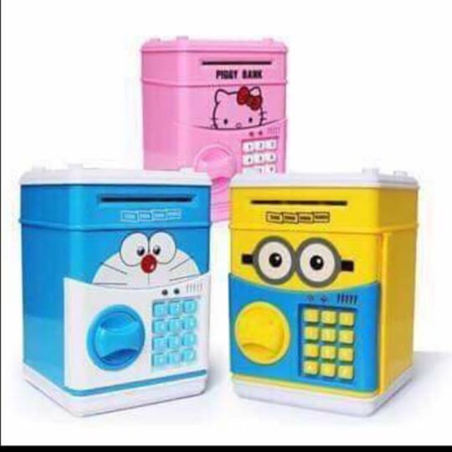 KÉT SẮT ĐIỆN TỬ MINI HÌNH THÙ NGHỘ NGHĨNH CHO BÉ YÊU