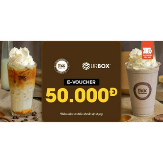 Hình ảnh E-Voucher Thức Coffee trị giá 50.000đ