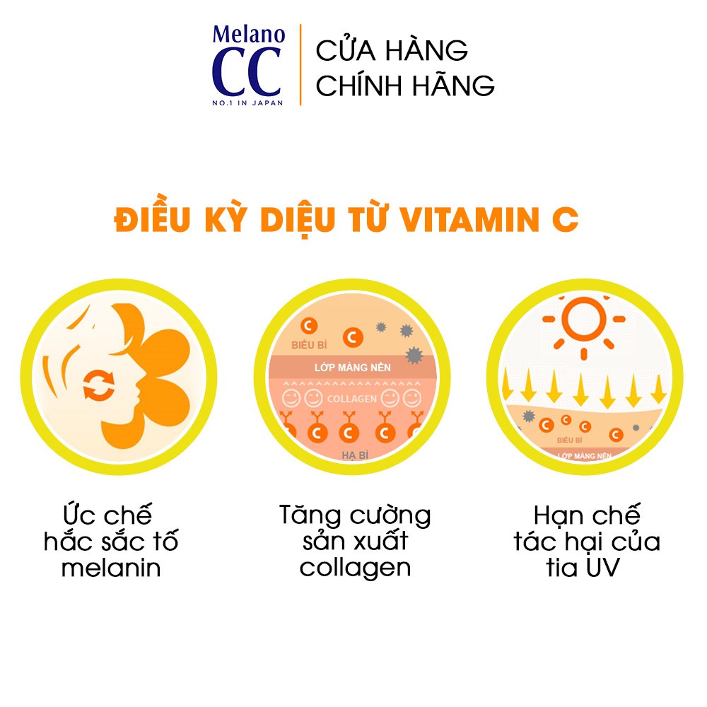 Tinh chất dưỡng trắng da chống thâm nám Melano CC Whitening Essence 20ml #4