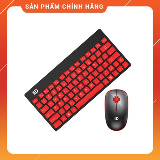 {HOT} Bộ Bàn Phím Chuột Không Dây Forter F-1500 Mini Siêu Mỏng Siêu Êm #8