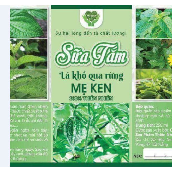 SỮA TẮM LÁ KHỔ QUA RỪNG MẸ KEN #7