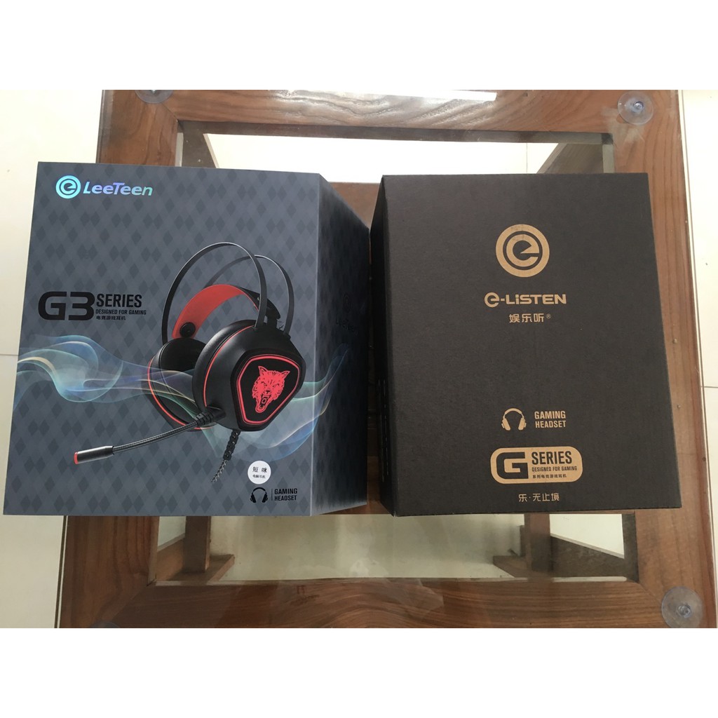 Tai nghe chuyên game LED LeeTeen G3 Có Mic #5