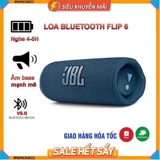 Hình ảnh Loa Bluetooth Flip 6 Mẫu Mới Nhất - Loa Bass Mạnh Sâu, Treble Rời - Bảo hành 12 tháng