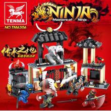 Lắp Ráp Xếp Hình Lego Ninjago 6306: Nhà ngục bạch hổ (Khách chat chọn mẫu hoặc shop giao ngẫu nhiên)