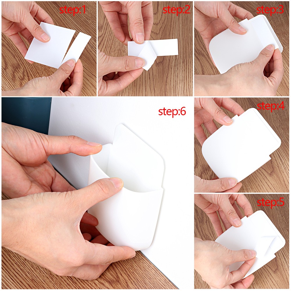 Khay đựng remote điều khiển, đồ dùng gia đình gắn tường phong cách hiện đại tiết kiệm không gian (Giao màu ngẫu nhiên) #8