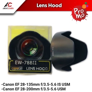 Hình ảnh Loa Che Nắng Cho Thấu Kính Máy Ảnh Canon EF 28-135mm f/3.5-5.6 IS USM - Canon EF 28-200mm f/3.5-5.6 USM 78Bi