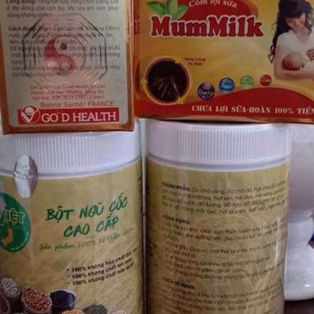 Cốm lợi sữa việt organic #0