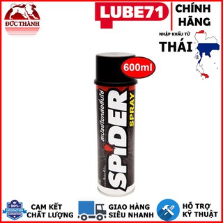 Hình ảnh Chai xịt bôi trơn bảo vệ sên LUBE71 Spider Spray 600ml ducthanhauto