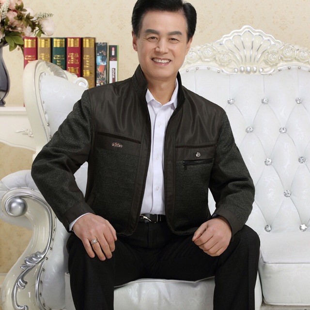 Áo khoác nhẹ trung niên mẫu mới #8