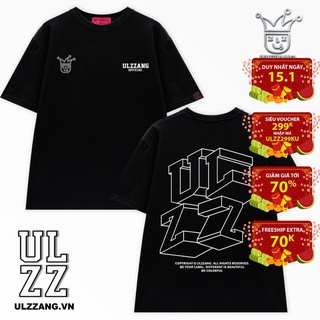 Hình ảnh Áo phông tay lỡ local brand ULZZ ulzzang 3d line unisex dáng rộng U-12