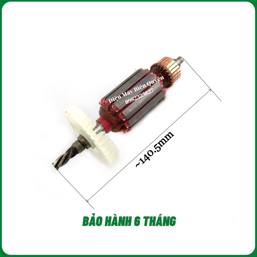 Roto máy khoan Bosch GSB 13re, Ruột máy khoan dây đồng 100%