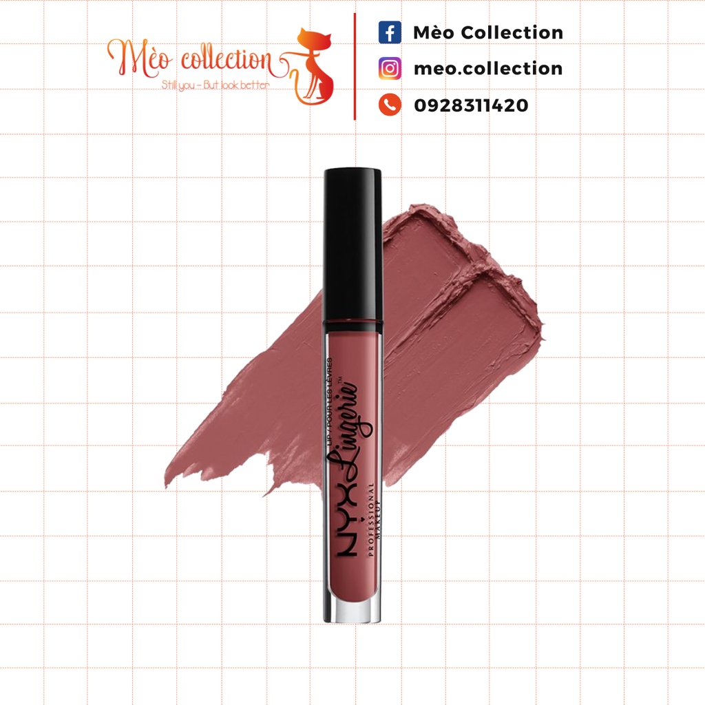 Son kem lì Nyx Lingerie Shopee Việt Nam