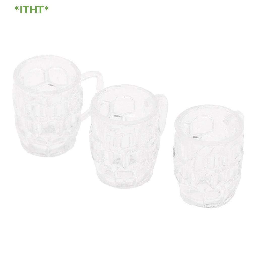 Cốc Bia Mini 1 / 12 Dùng Để Trang Trí Nhà Búp Bê ob11 bjd Mới