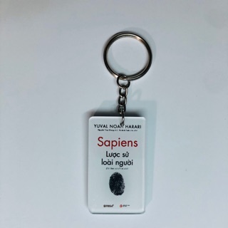 Móc khoá bìa sách Sapiens lược sử loài người