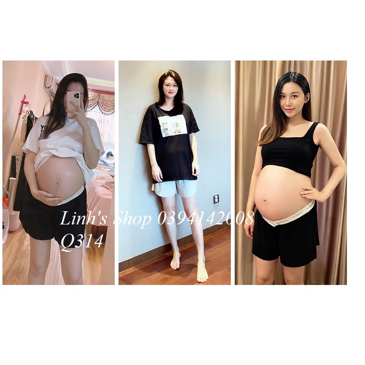 Quần Sooc Bầu Trẻ Trung Năng Động Q314