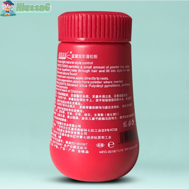 Phấn Làm Phồng Tóc Tạo Kiểu Dành Cho Nam Và Nữ