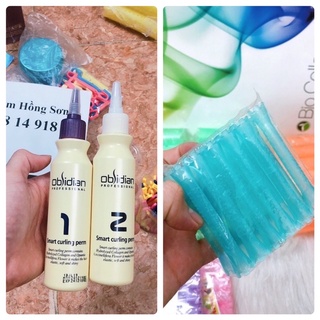 Bộ Combo Thuốc Uốn Tóc Xoăn Lạnh Tại Nhà Cho Nam Nữ 125mlx2 - Chính hãng Obsidian Hàn Quốc