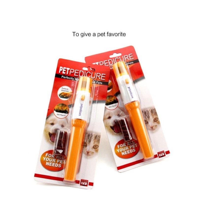 Máy mài móng, dũa móng cho thú cưng