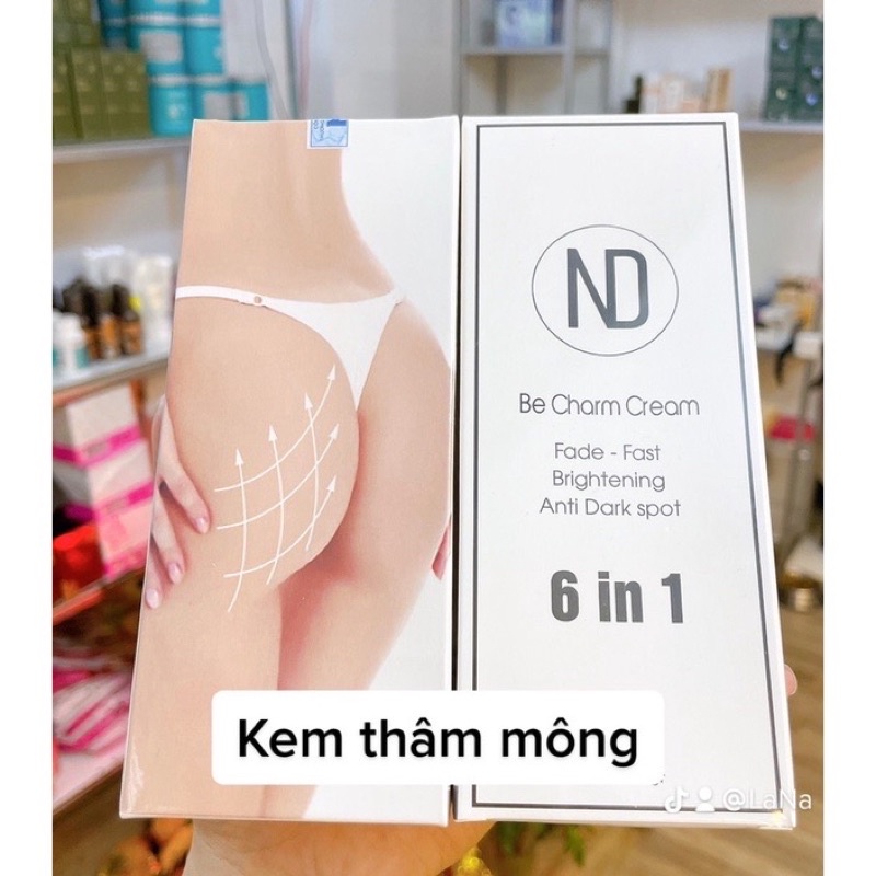 Kem khử thâm làm sáng da đa năng Nd be charm cream dark skin