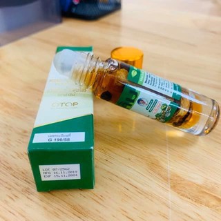 Dầu Gió Lăn 22 Vị Thảo Dược OTOP Herbal Liquid Balm Yatim Brand Thái Lan