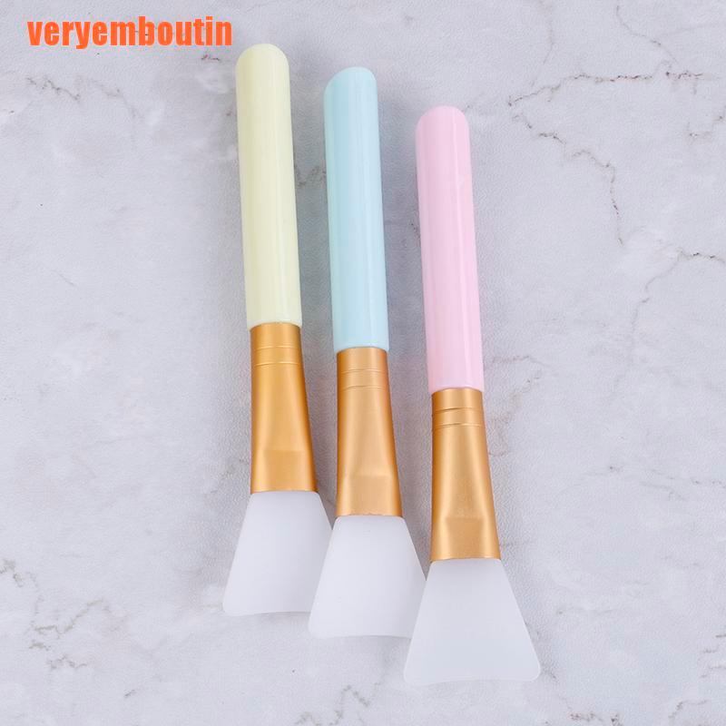 [Hàng Mới] Bàn Chải silicone Đầu Dẹt Chăm Sóc Da