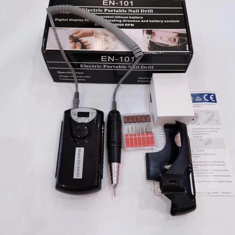 Máy Mài Móng Tích Điện EN101 ( Hàng Chính Hãng ) BH 6t