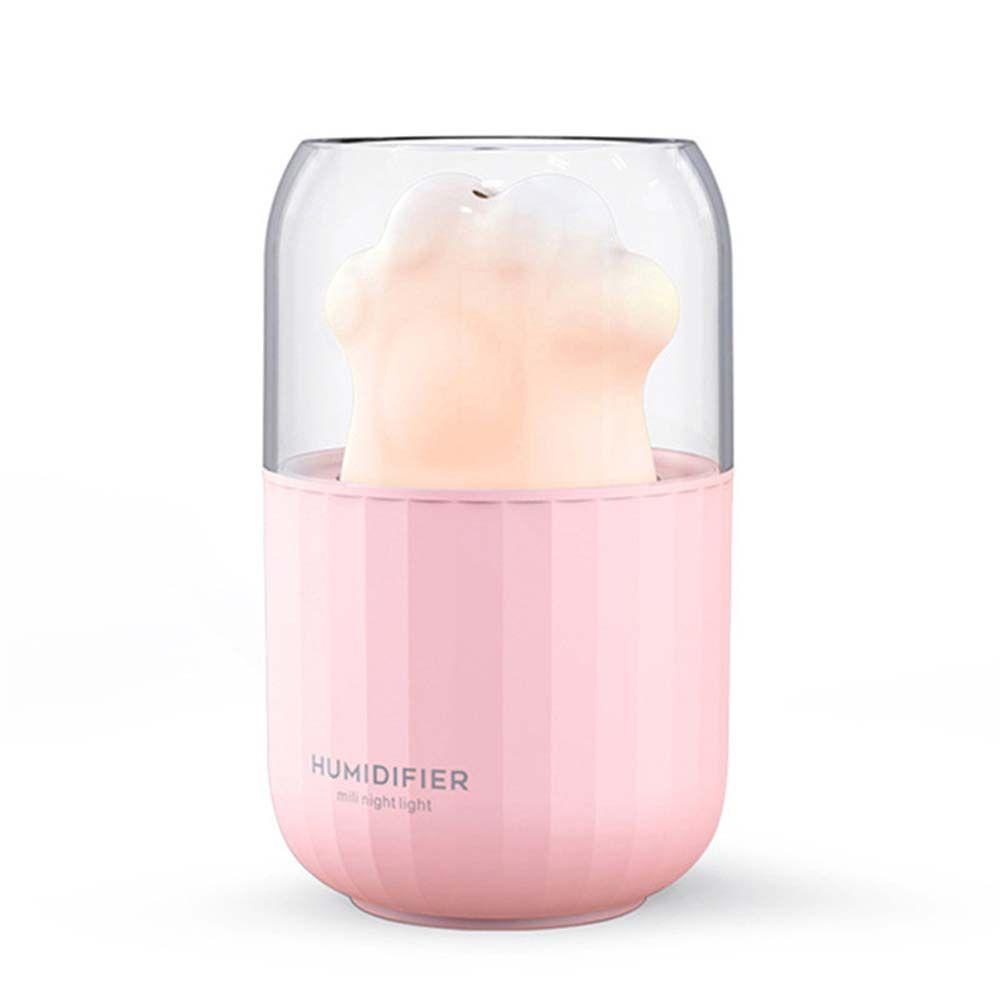 Máy Phun Sương Tạo Độ Ẩm Nano Hình Chân Mèo Sạc USB Cho Xe Hơi
