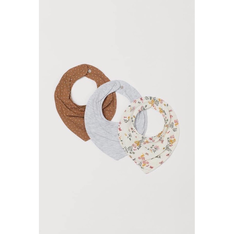 Set 3 yếm cổ HM authentic