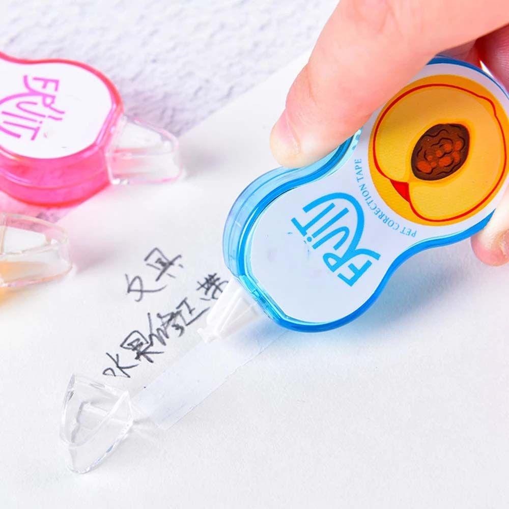 PEWANY Bút Xóa Kéo Hình Bánh Donut Hoạt Hình Phong Cách Hàn Quốc Cho Học Sinh