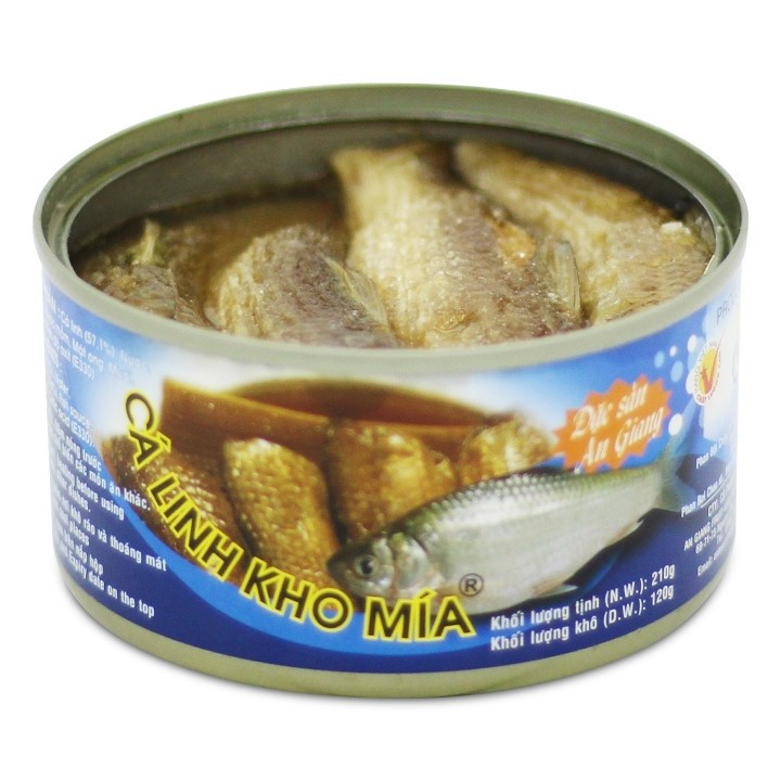 [DATE 28/01/24] Cá Linh Kho Mía 210g Đặc Sản Antesco