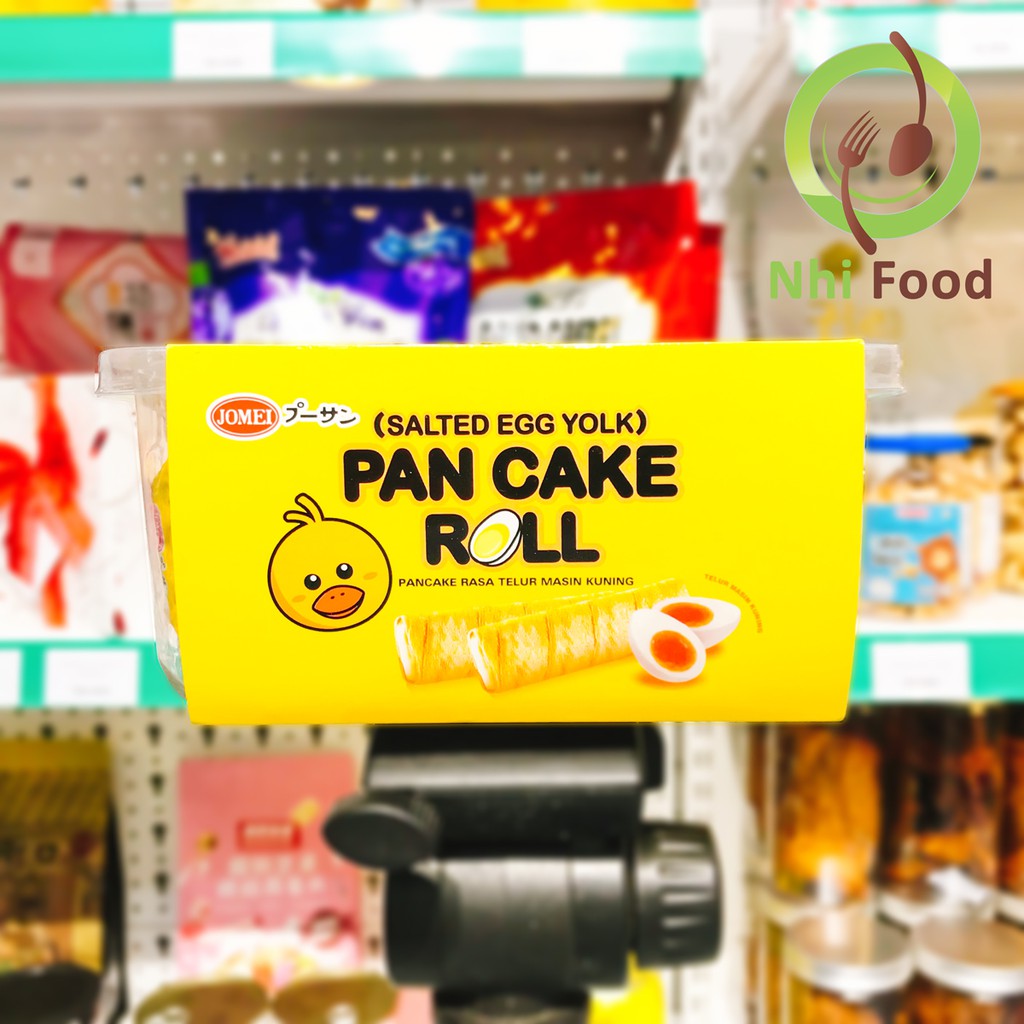 Bánh Vịt Trứng Muối Pancake Roll Siêu Ngon, Ảnh Thật 100%, Hàng Có Sẵn