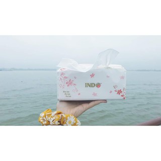 GIẤY ĂN RÚT LỤA INDO 300 TỜ, 2 LỚP