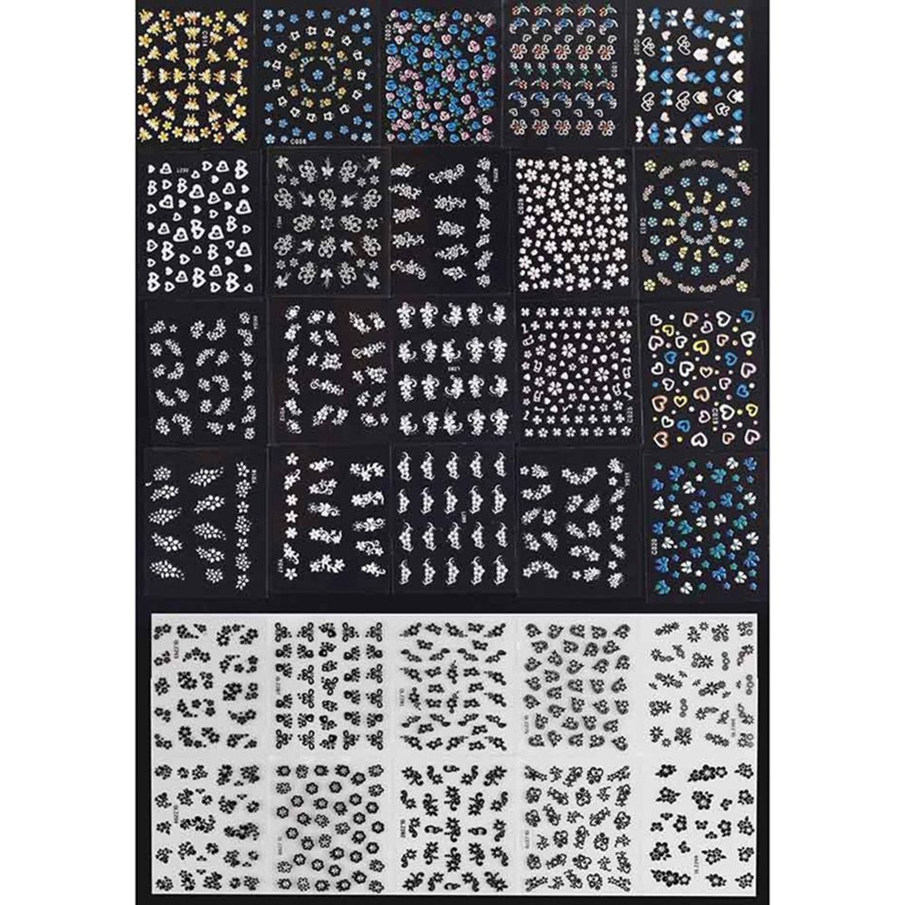 [Hàng mới về] Miếng dán trang trí móng tay 3d thời trang