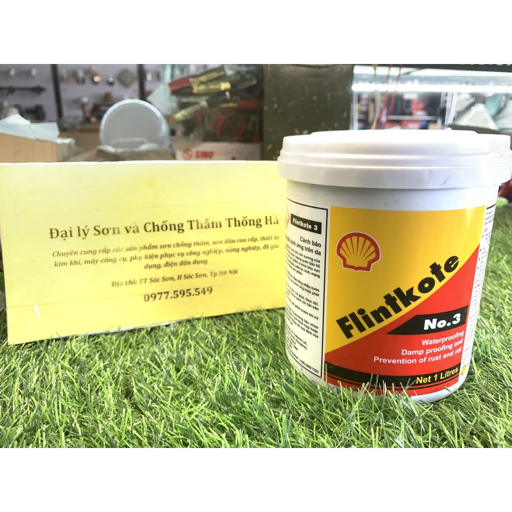 Sơn chống thấm hồ cá Koi, bể nước Flintkote NO.03