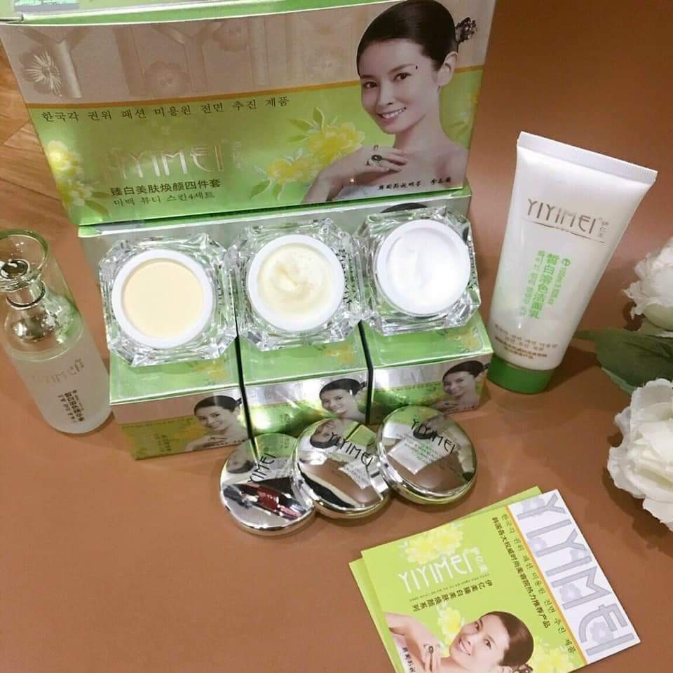 Kem Dưỡng Da💖FREESHIP💖Bộ Mỹ Phẩm Dưỡng Trắng Da Ngừa Nám YiYiMei Cao Cấp | BigBuy360 - bigbuy360.vn