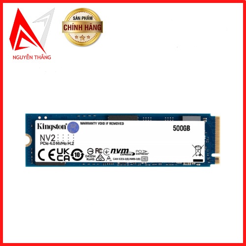 Ổ cứng SSD Kingston NV2 500GB – PCIe 4.0×4 NVMe SSD new chính hãng
