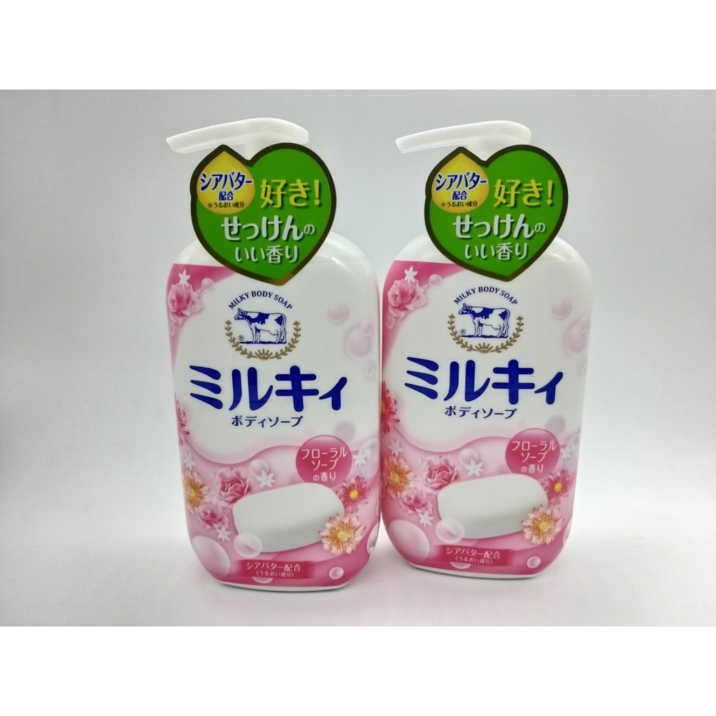  Sữa Tắm Milky Body Soap Cow 550ml - Nhật Bản