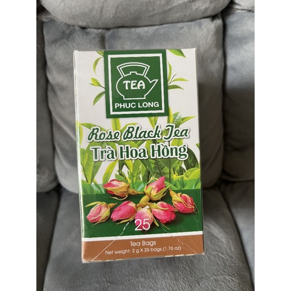 Trà Hoa Hồng Túi Lọc Phúc Long 2gx25 gói