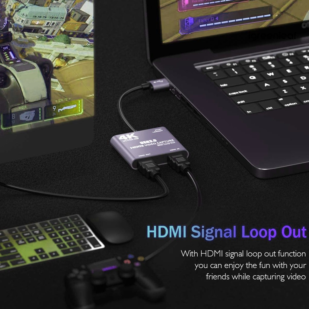 Thẻ cắm chuyển đổi màn hình điện thoại 4K 1080P HDMI USB 3.0 HD 1080p60 tiện dụng