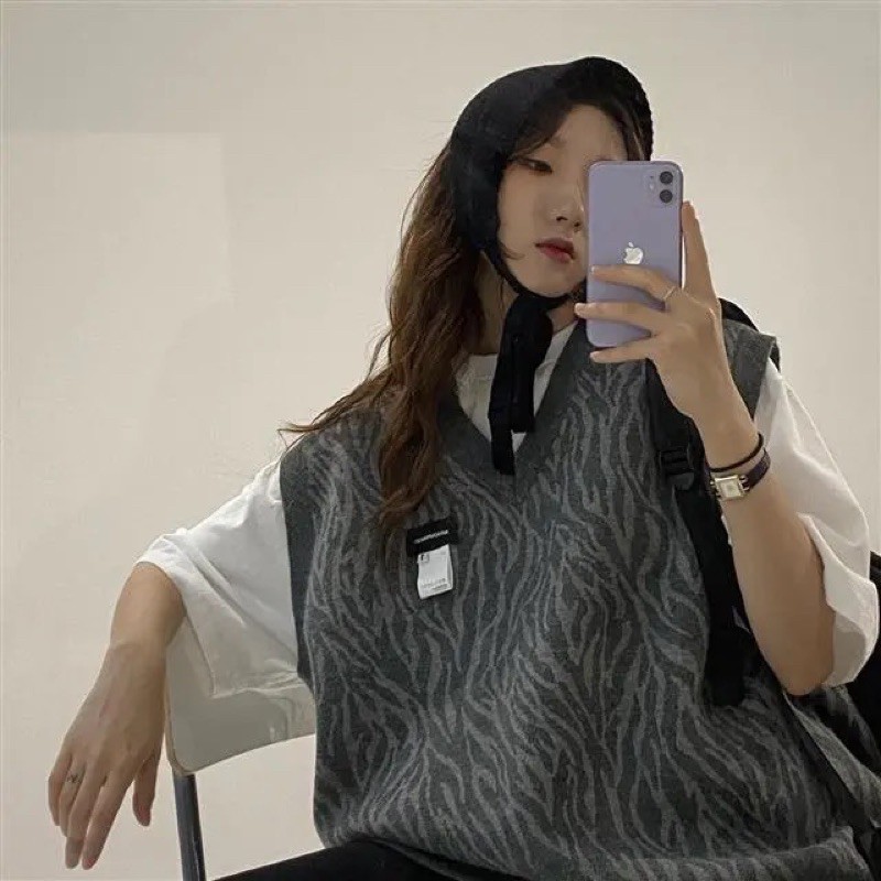 [ORDER TAOBAO] ÁO GILE VẰN XÁM | BigBuy360 - bigbuy360.vn